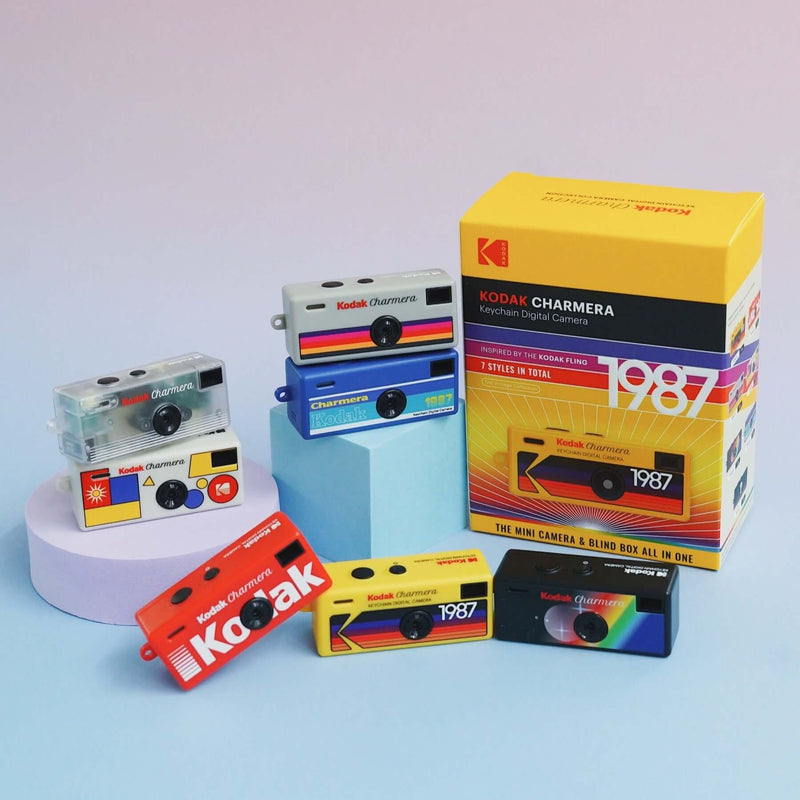 Kodak Charmera 鑰匙圈復古數碼相機盲盒 (現貨發售！)