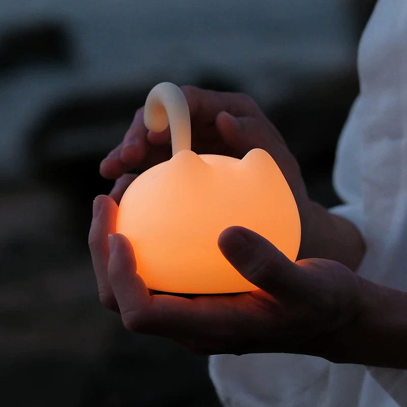 貓咪 - 發光小夜燈