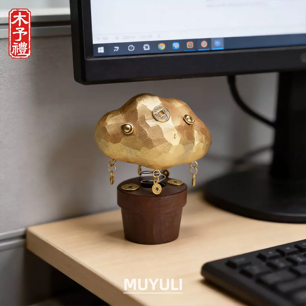 發財招財搖錢樹 - 桌面擺件