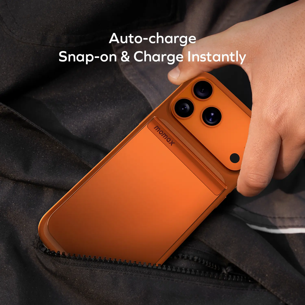 Momax 1-Power S.Pass 5000mAh Qi2 磁吸流動電源 (IP161Q2)