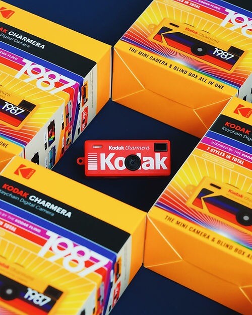 Kodak Charmera 鑰匙圈復古數碼相機盲盒 (現貨發售！)