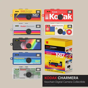 Kodak Charmera 鑰匙圈復古數碼相機盲盒 (現貨發售！)