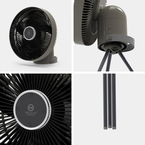 隨意調校高度 多功能無線電風扇 MEGIVO Sommer Wave