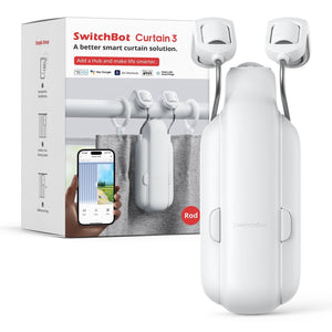 SwitchBot  Bundle  : Curtain 3 窗簾機器人 *1 +  Hub 2 * 1