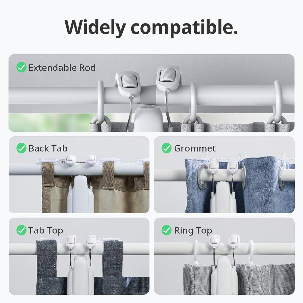 SwitchBot  Bundle  : Curtain 3 窗簾機器人 *1 +  Hub 2 * 1